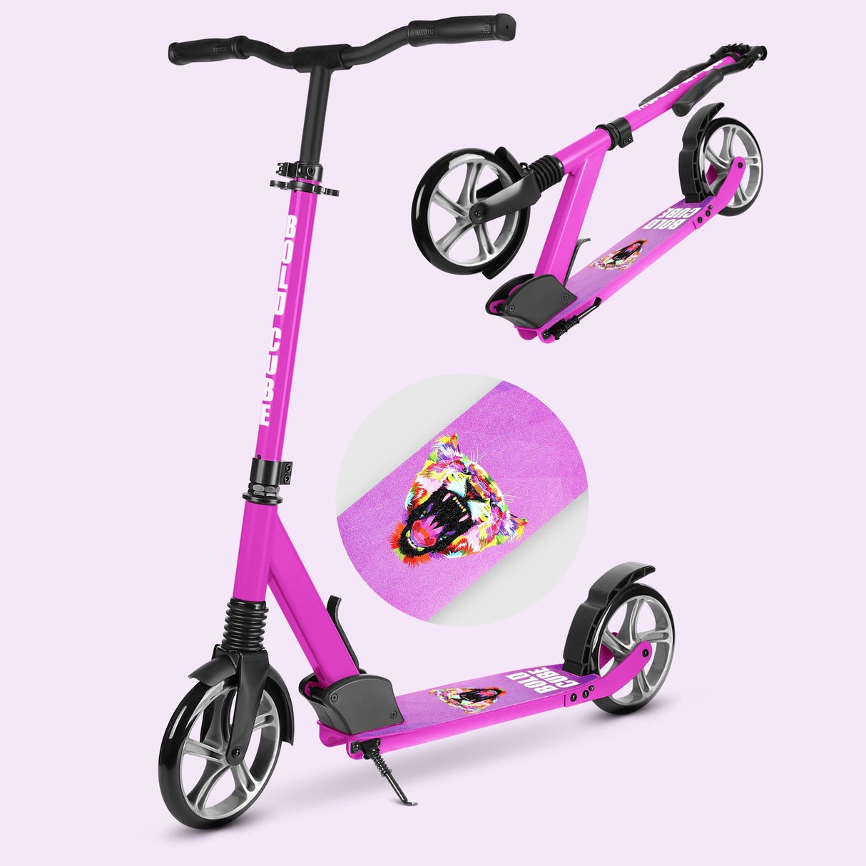 Big 2 Wheel Scooter - Purple