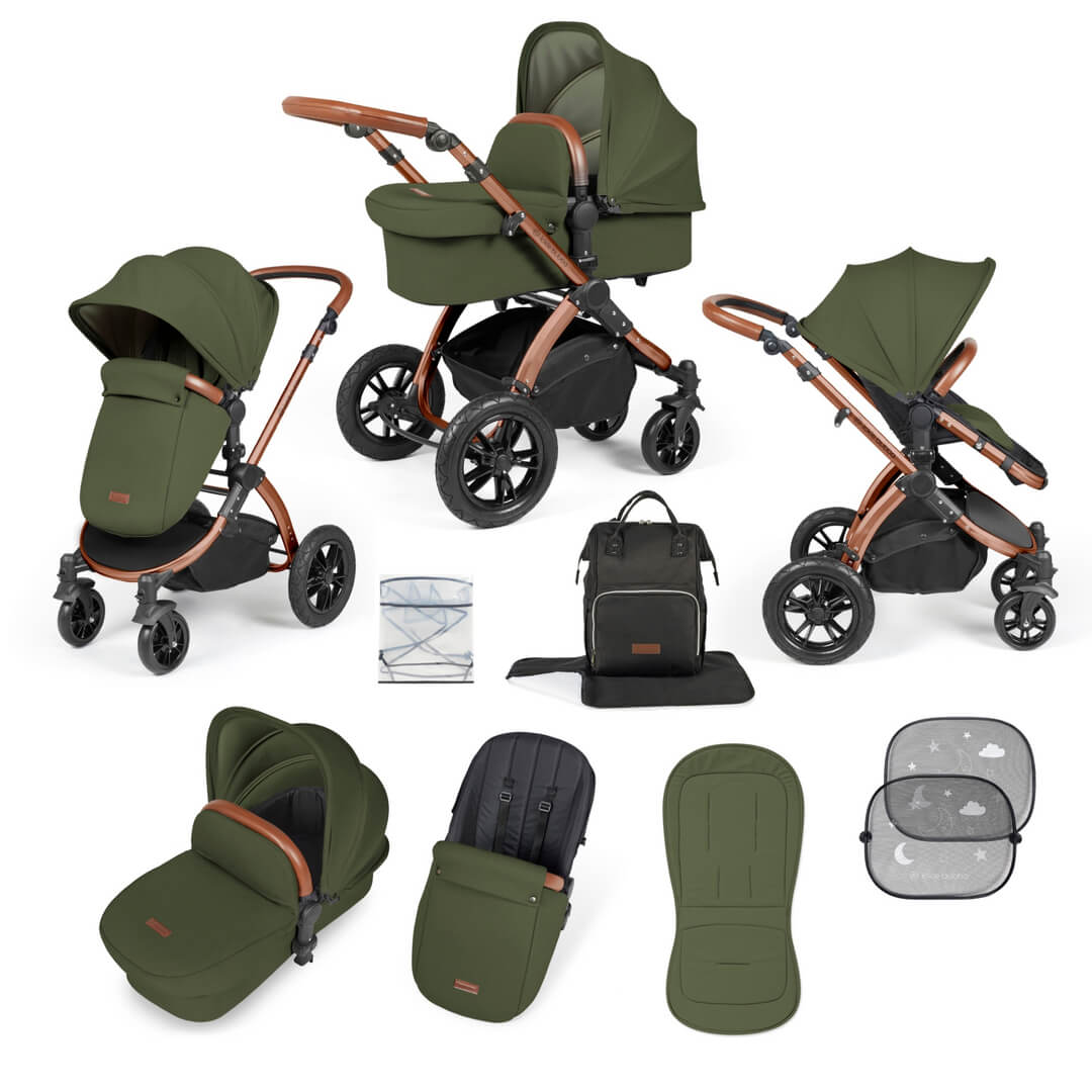 Ickle Bubba Stomp Luxe 9-Piece Pram