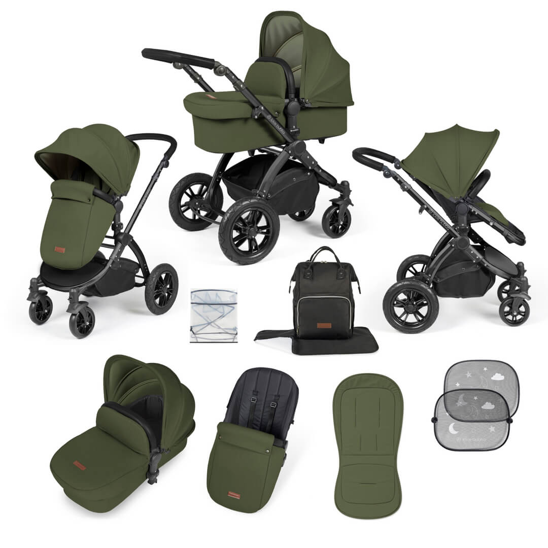 Ickle Bubba Stomp Luxe 9-Piece Pram
