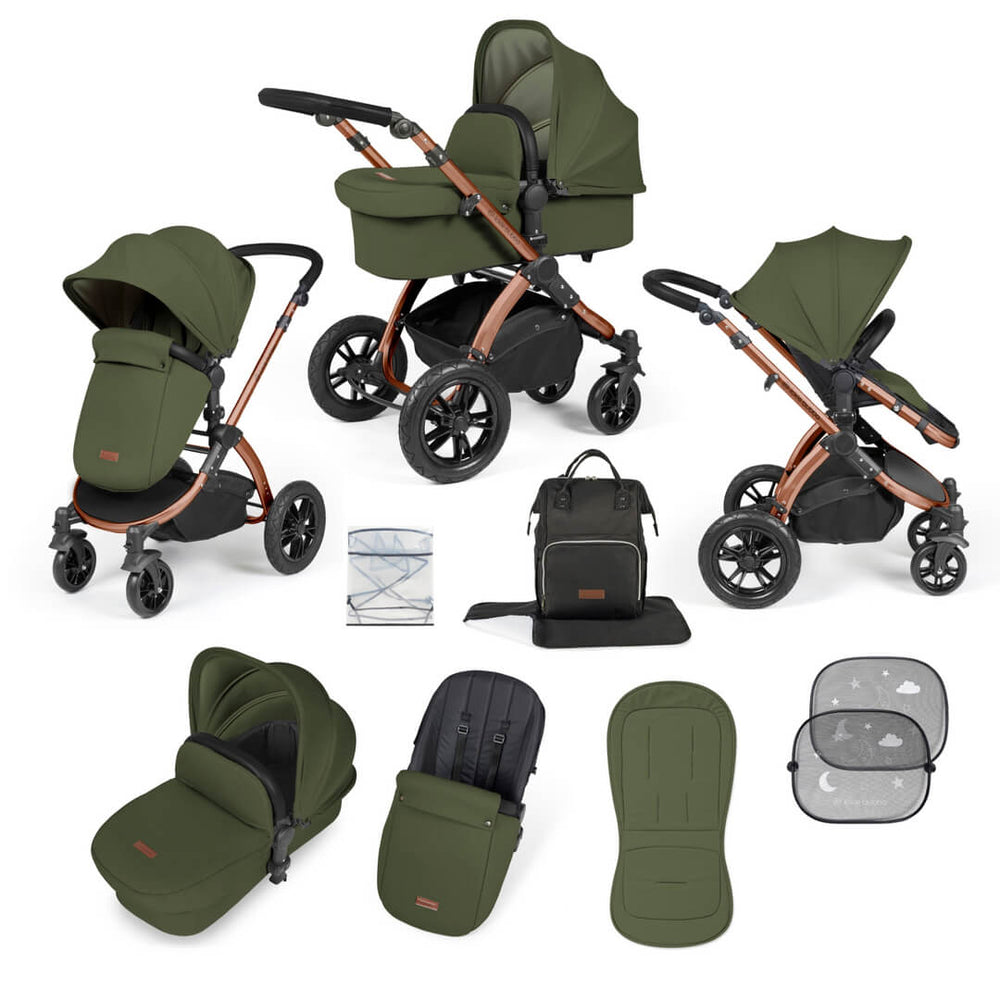 Ickle Bubba Stomp Luxe 9-Piece Pram