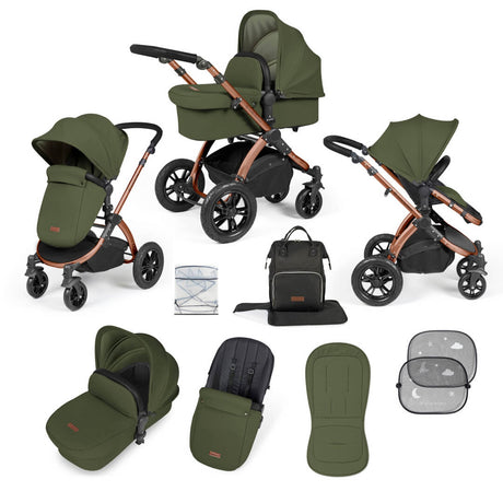 Ickle Bubba Stomp Luxe 9-Piece Pram