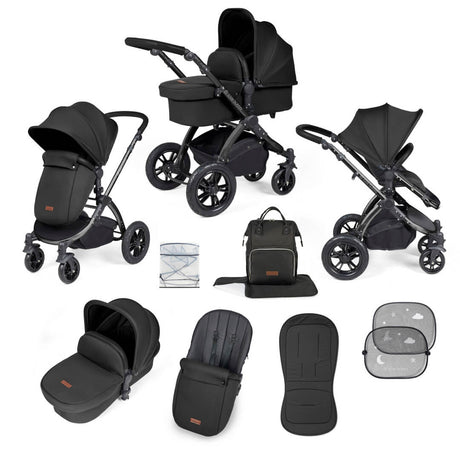 Ickle Bubba Stomp Luxe 9-Piece Pram