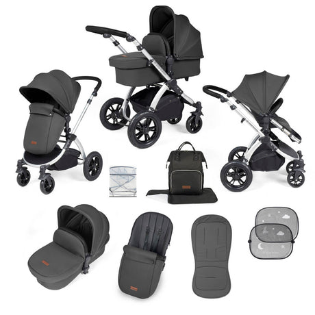 Ickle Bubba Stomp Luxe 9-Piece Pram