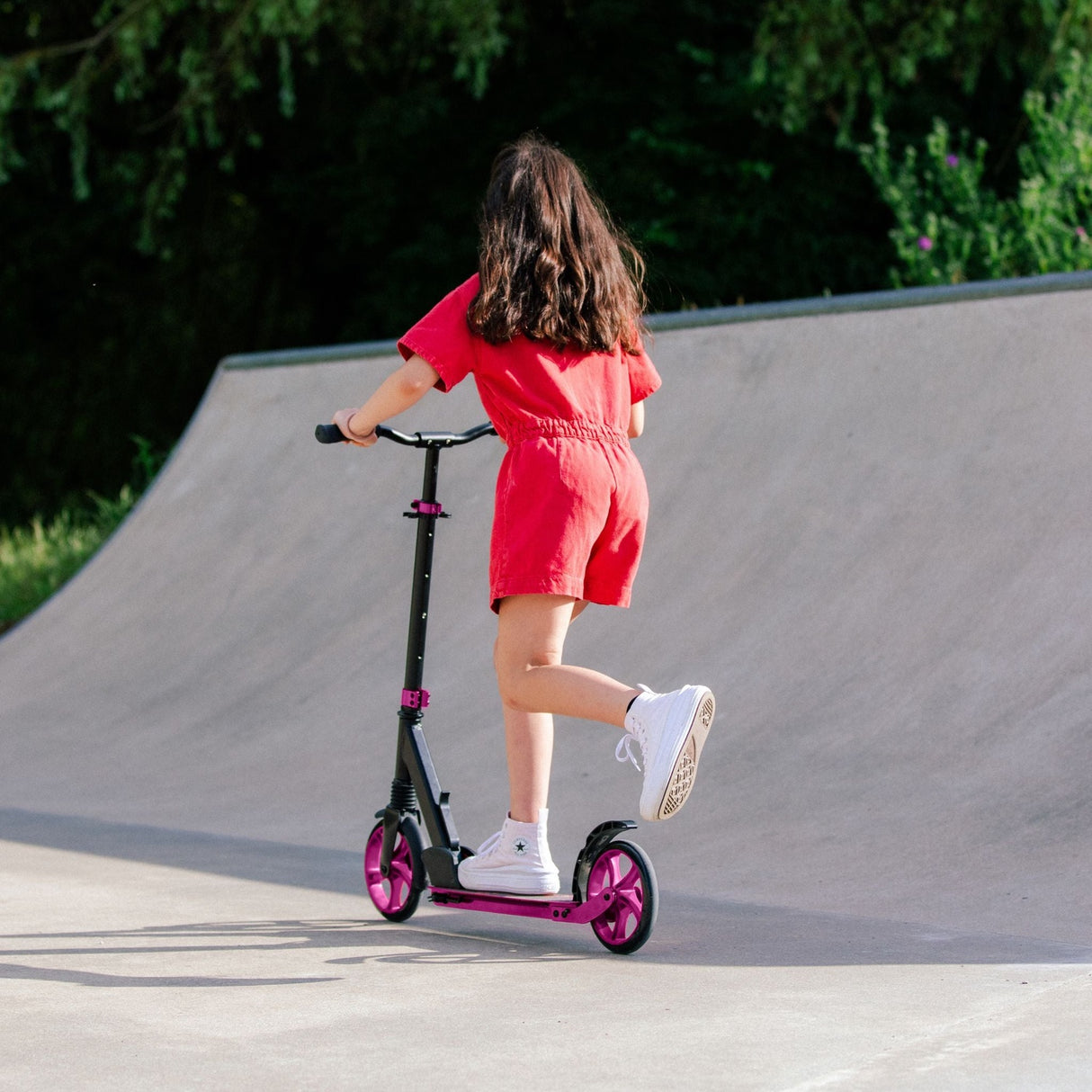 Magenta - Big 2 Wheel Scooter