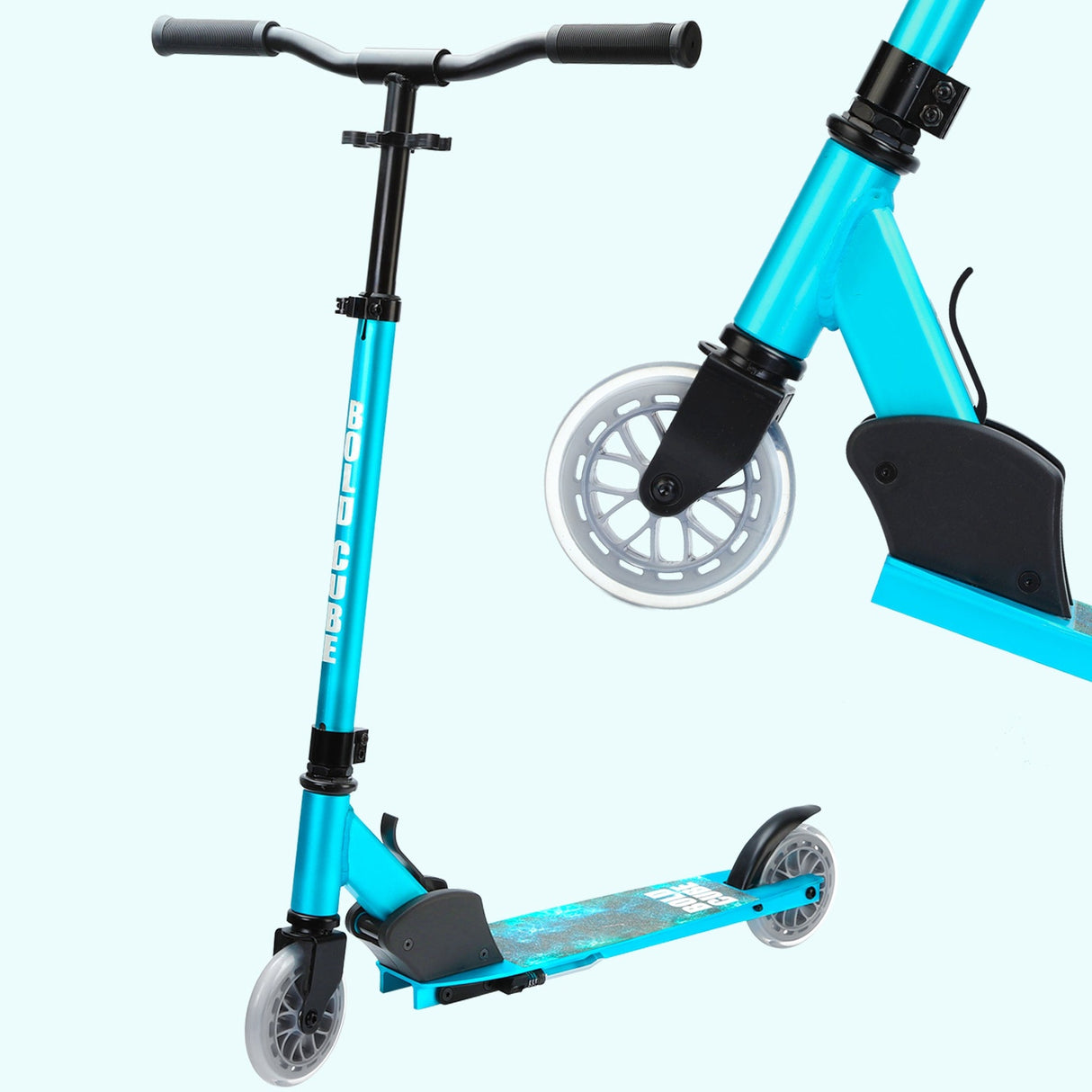 Deluxe 2 Wheel Scooter - Turquoise