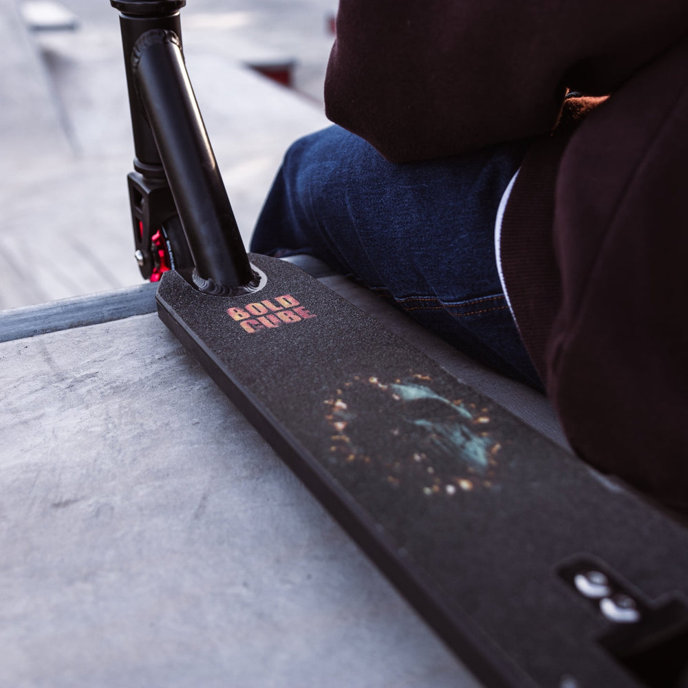 Deluxe Stunt Scooter - Black