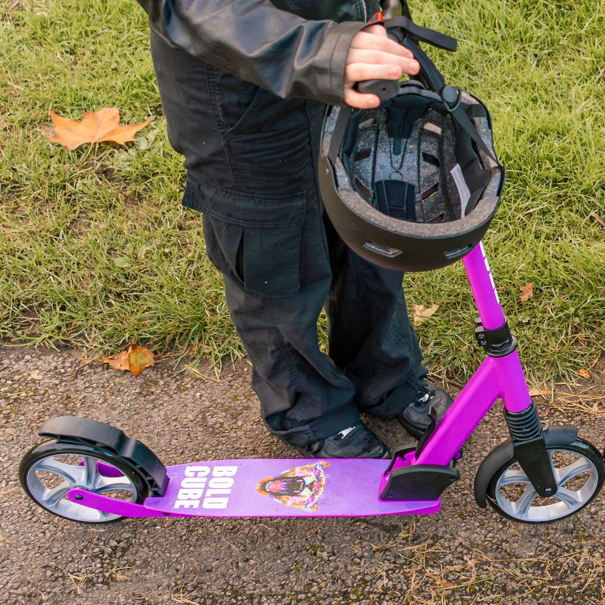 Big 2 Wheel Scooter - Purple