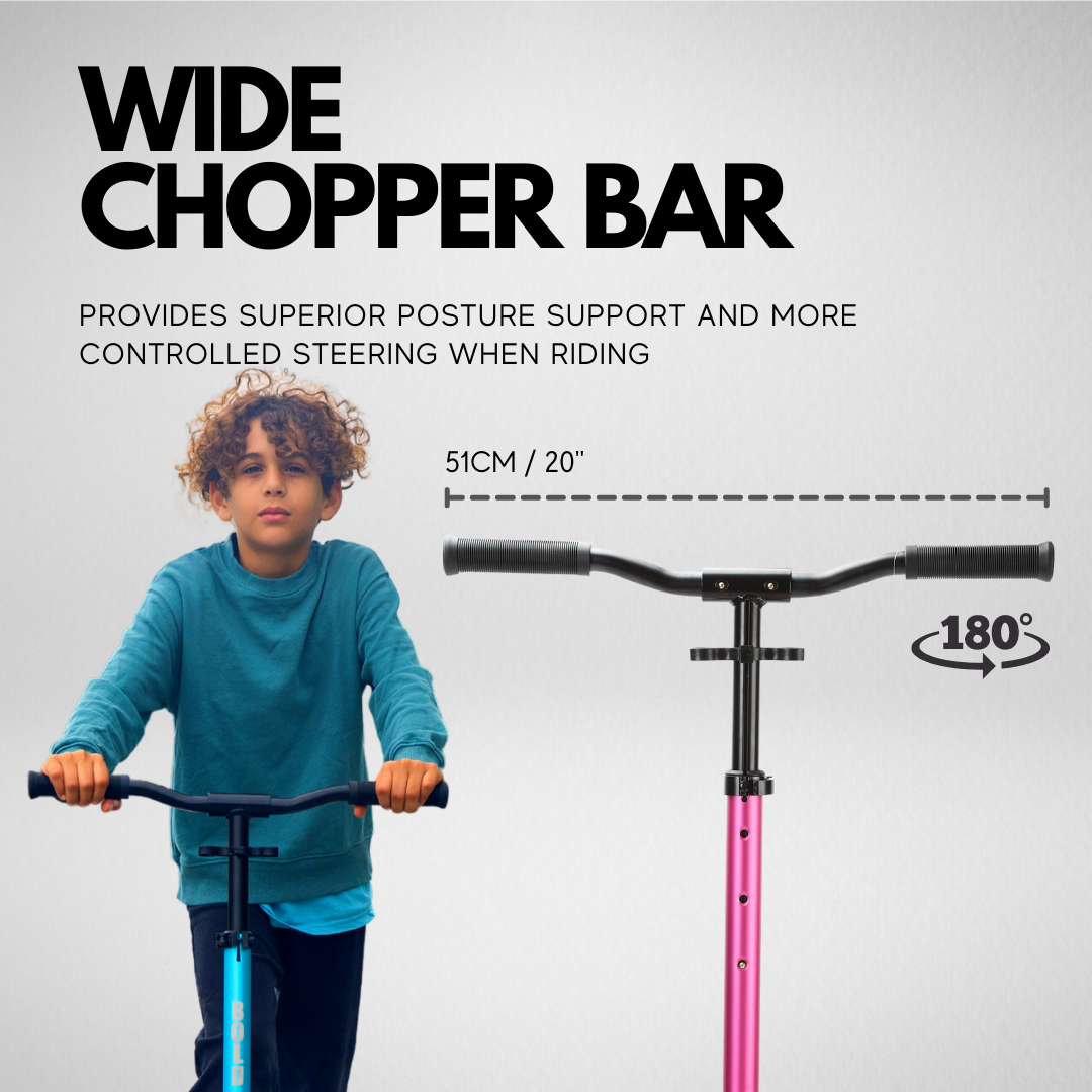 Deluxe 2 Wheel Scooter - Turquoise