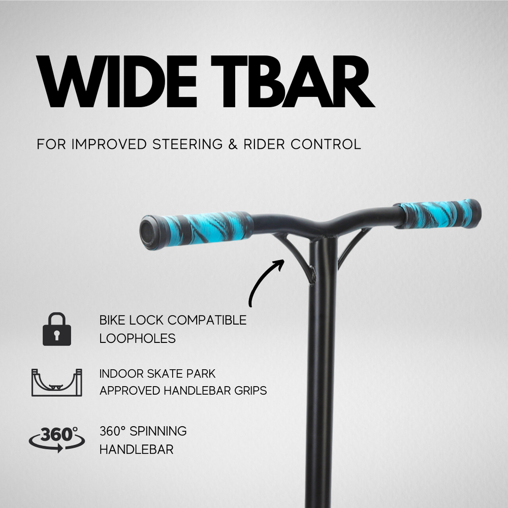 Deluxe Stunt Scooter - Black