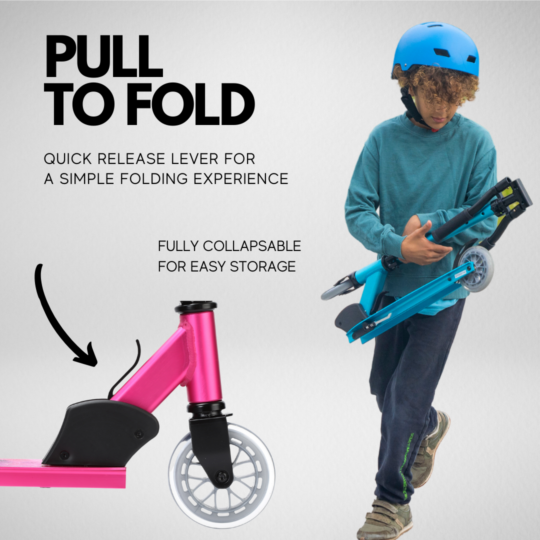 Deluxe 2 Wheel Scooter - Turquoise