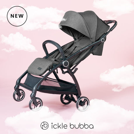Ickle Bubba Aries PRIME - Ultra Lightweight & Auto-Folding (Includes Carry Bag + Footwarmer + Rain Cover + Cup Holder)
