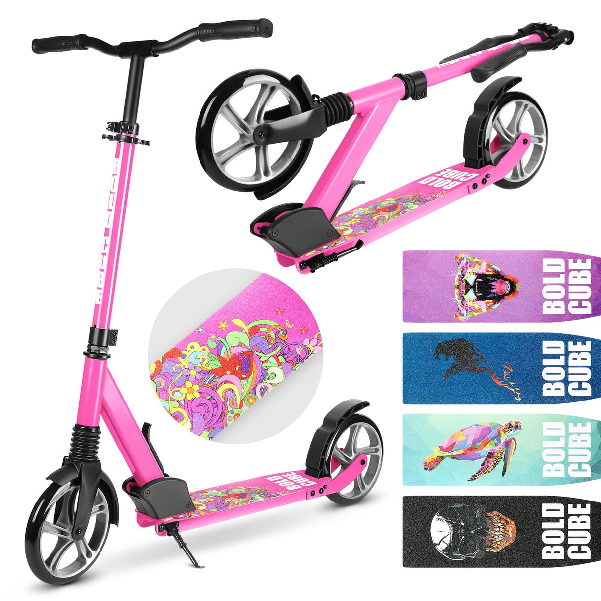 Big 2 Wheel Scooter - Pink