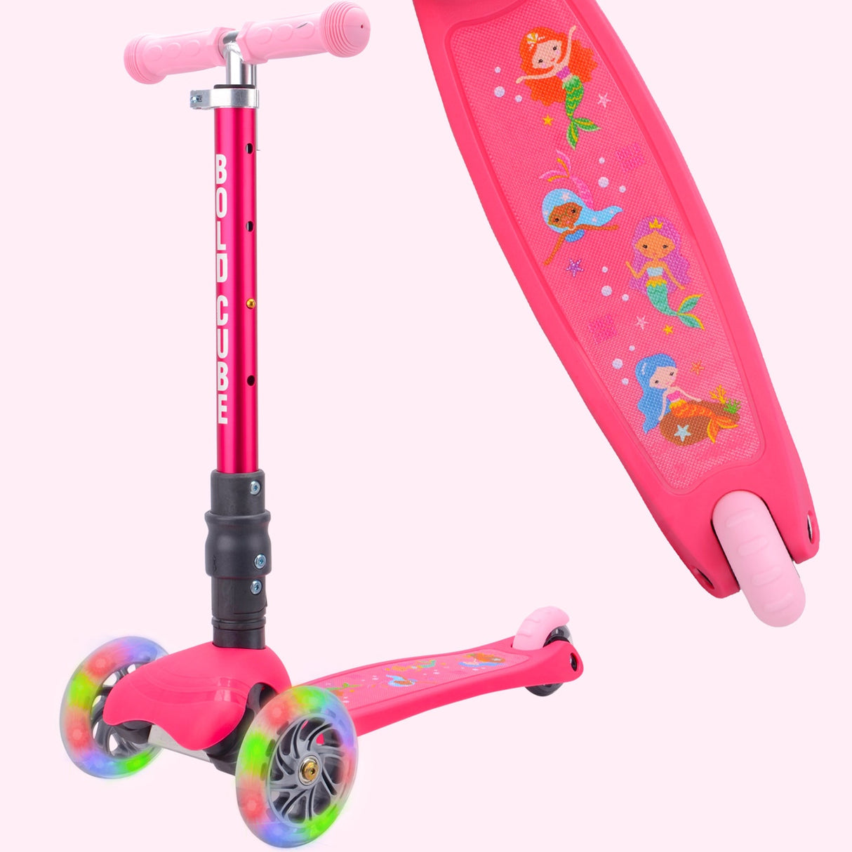 Teeny Fold 3 Wheel Scooter - Mermaid