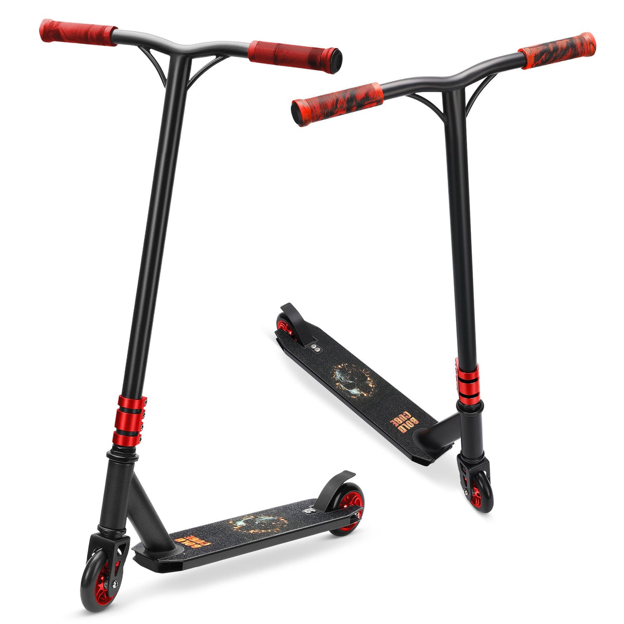 Deluxe Stunt Scooter - Black