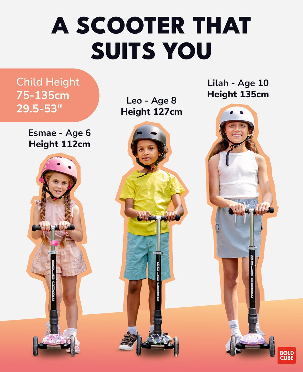 Big 3 Wheel Scooter - Candy Floss