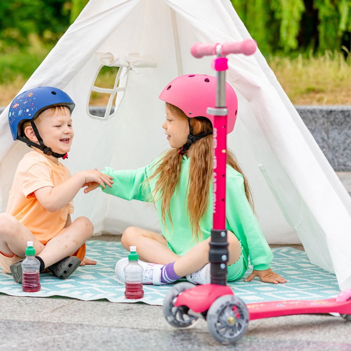 Teeny Fold 3 Wheel Scooter - Mermaid