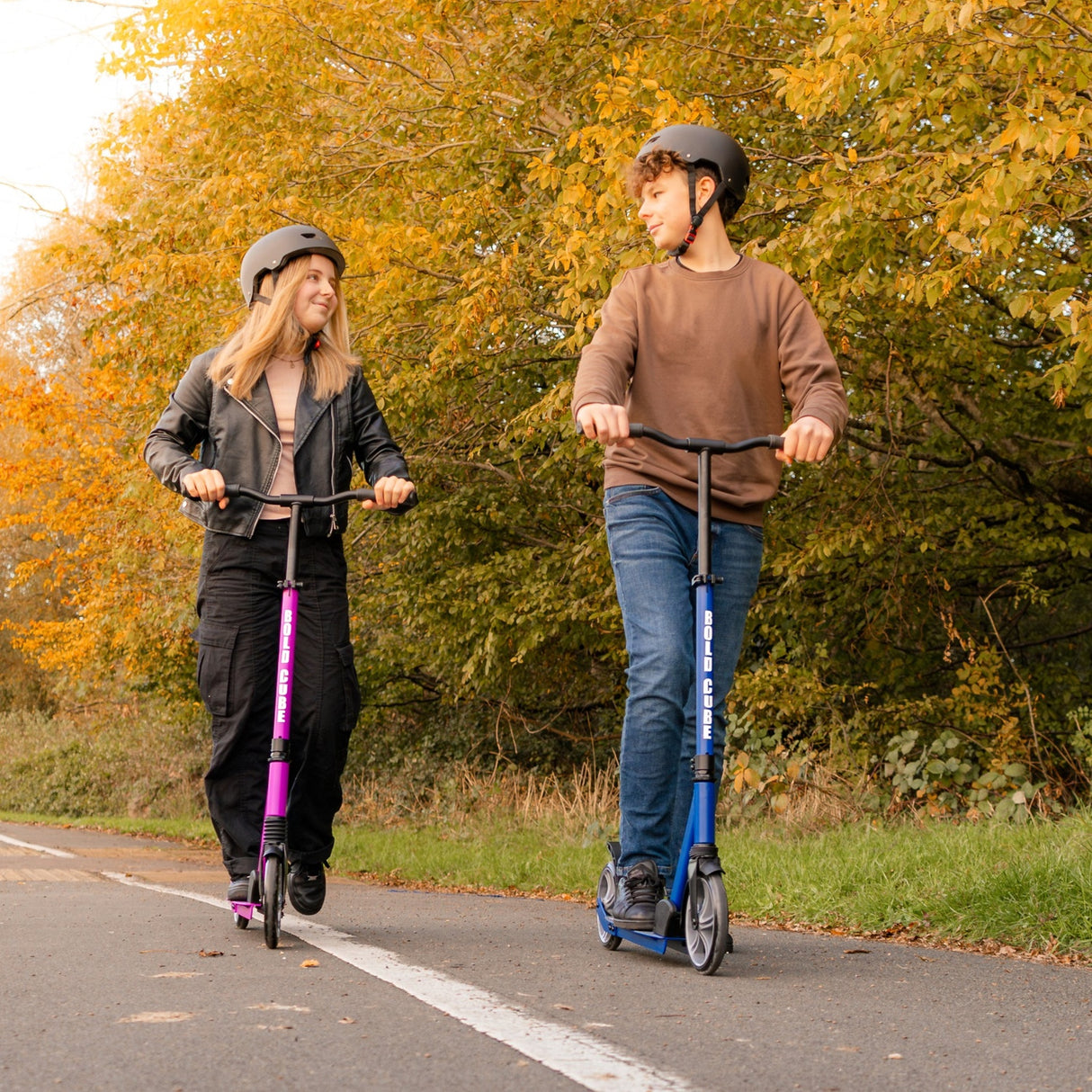 Big 2 Wheel Scooter - Purple