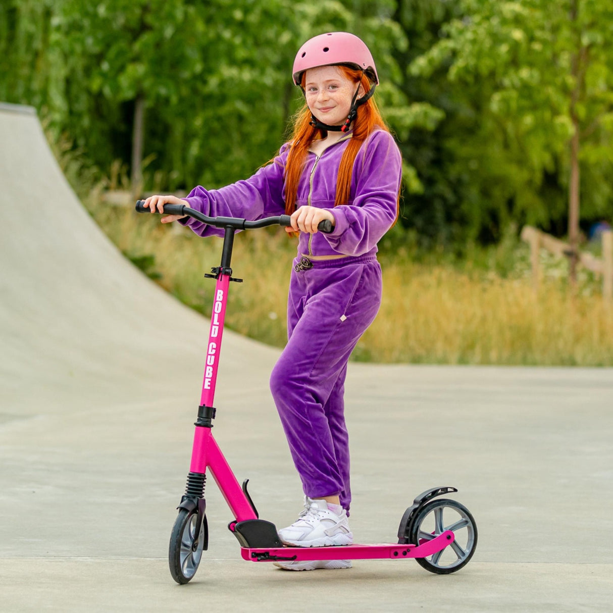 Big 2 Wheel Scooter - Pink