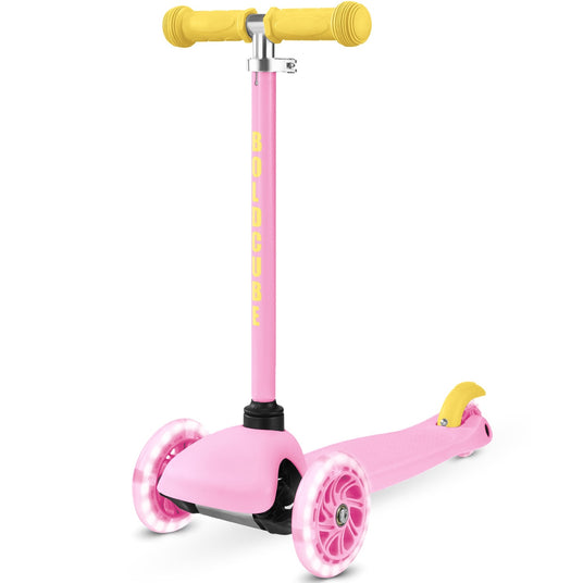 Teeny 3 Wheel Scooter - Pink & Yellow