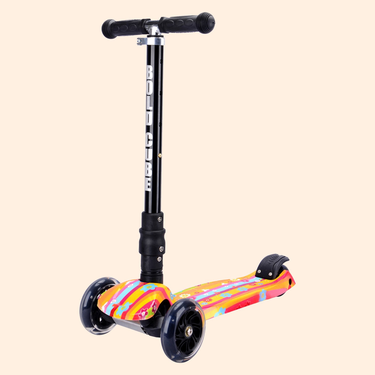 Big 3 Wheel Scooter - Flower Power