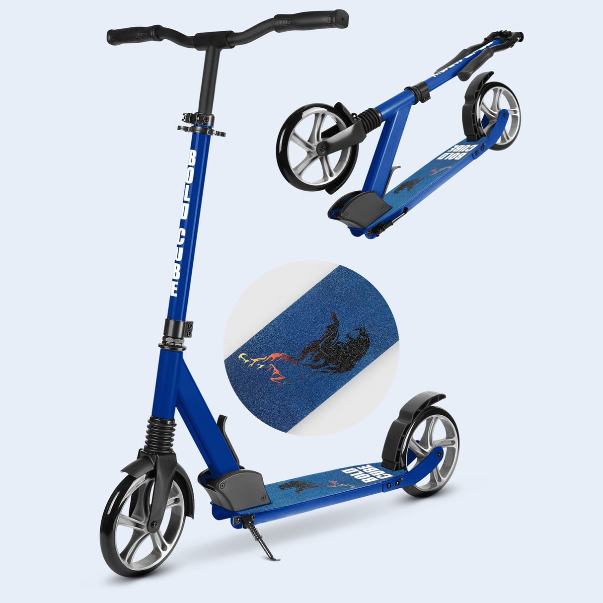 Big 2 Wheel Scooter - Navy
