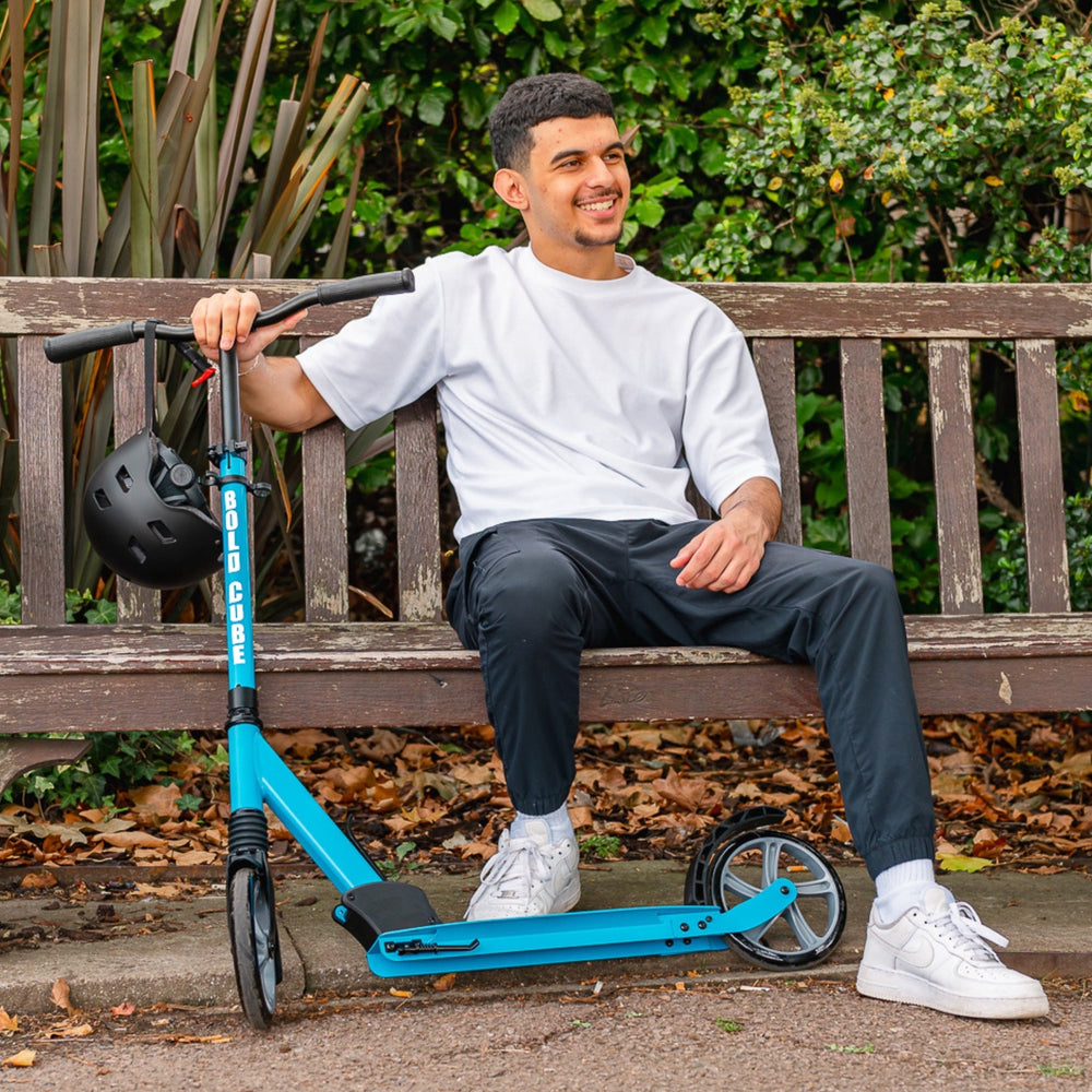 Big 2 Wheel Scooter - Cyan