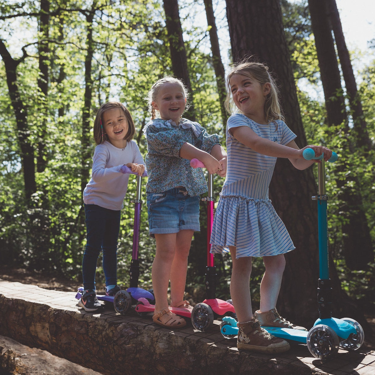 Teeny Fold 3 Wheel Scooter - Unicorn