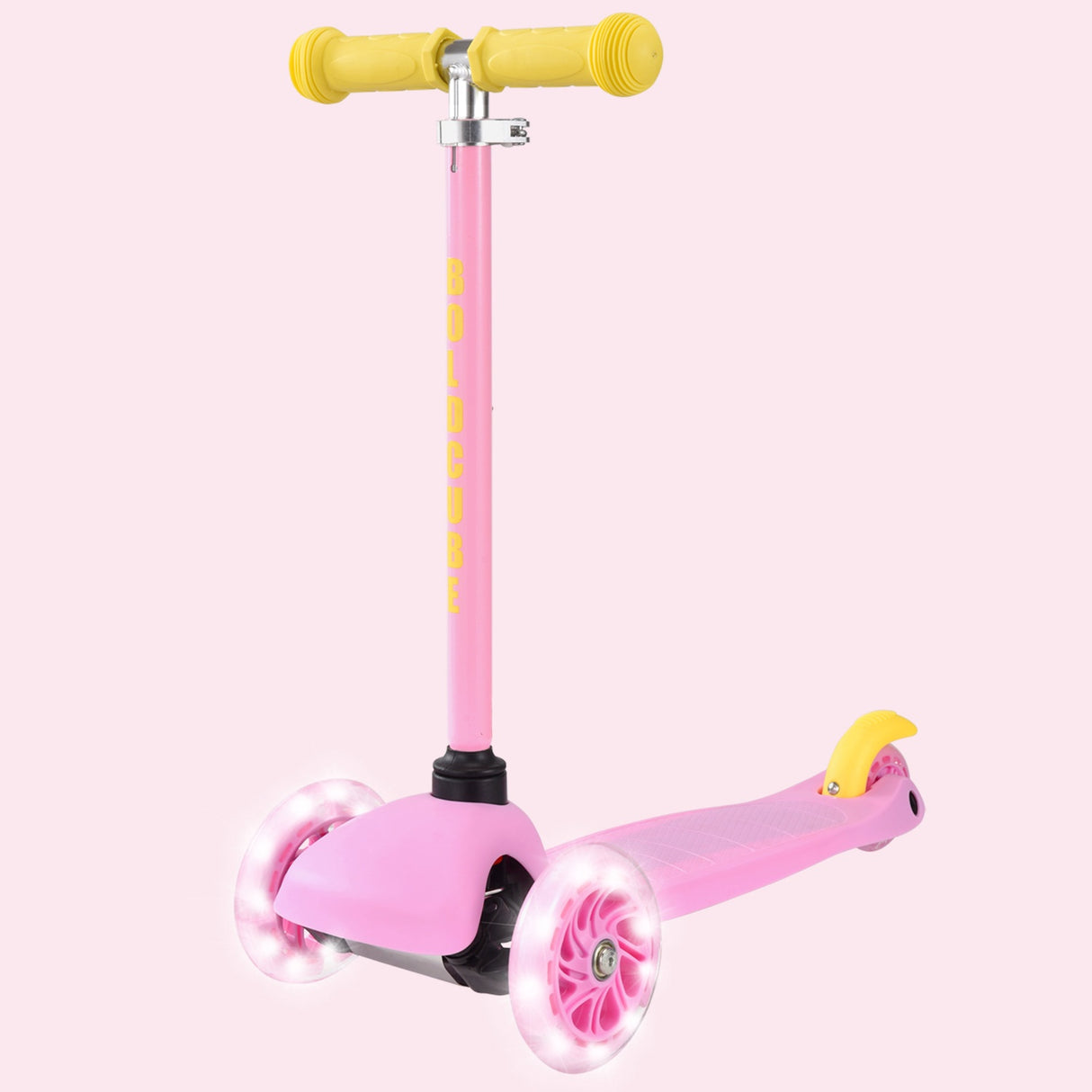 Teeny 3 Wheel Scooter - Pink & Yellow