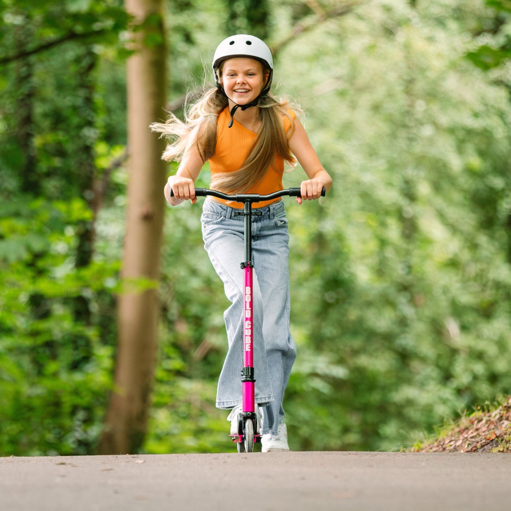 Deluxe 2 Wheel Scooter - Fuchsia
