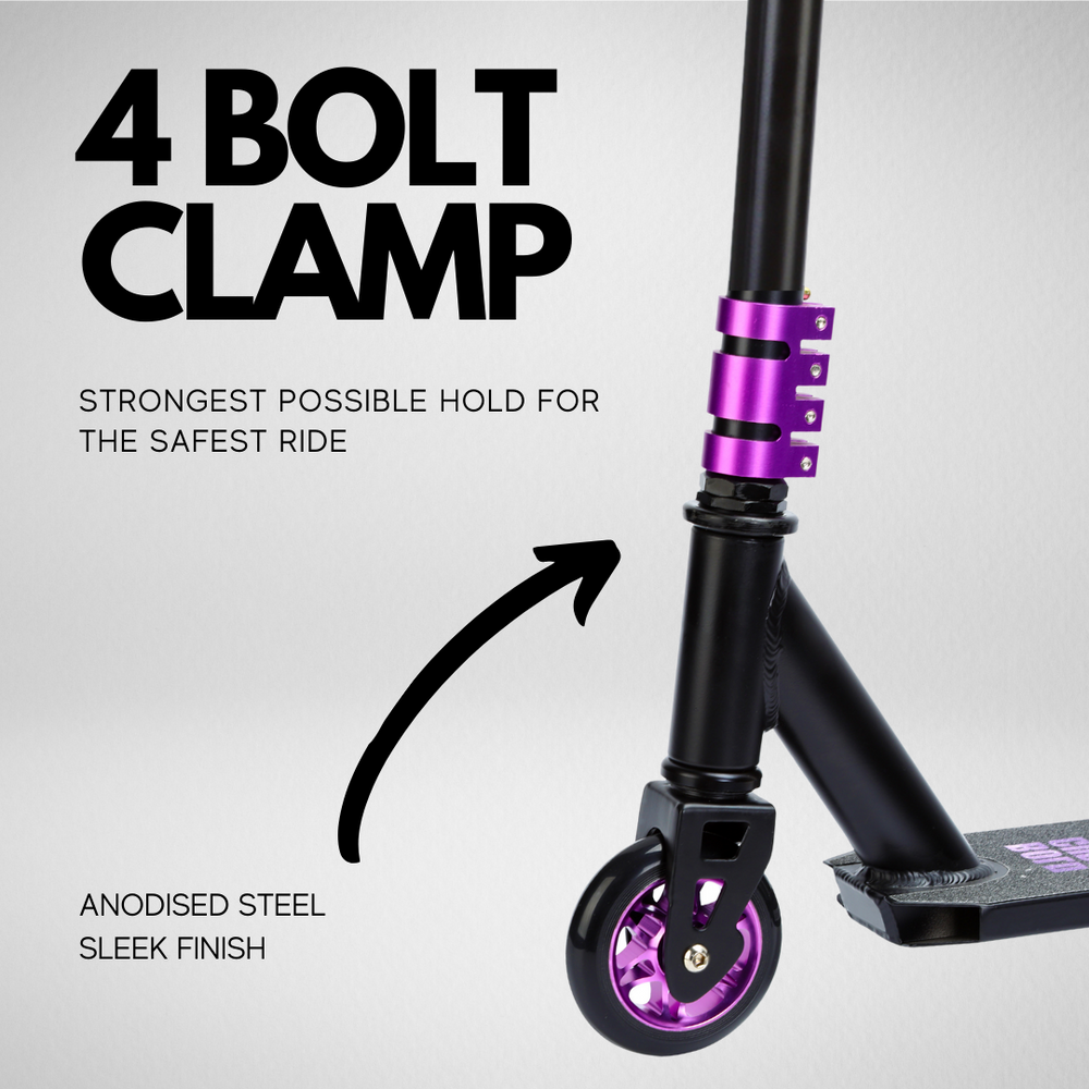 Deluxe Stunt Scooter - Purple