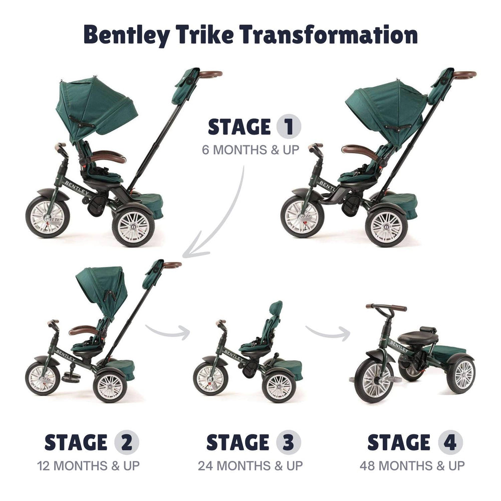 Bentley 6-in-1 Adjustable Trike with FREE Cup Holder