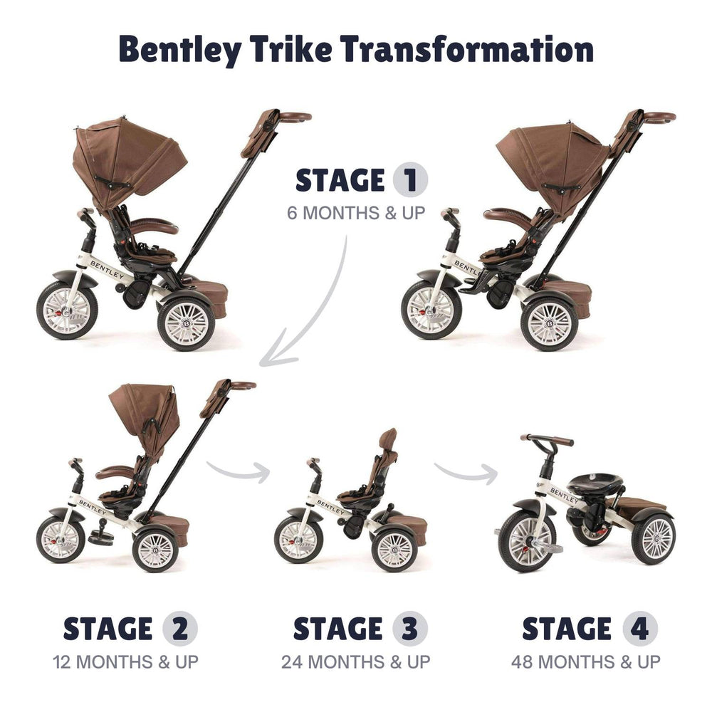 Bentley 6-in-1 Adjustable Trike with FREE Cup Holder