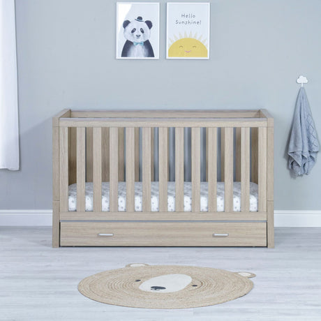 Babymore Luno Modern 2-in-1 Cot Bed (0-5yrs)