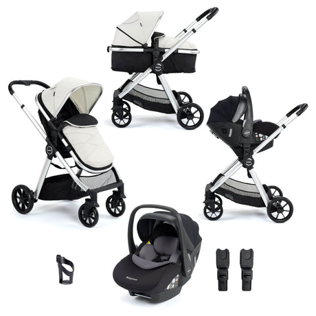 Babymore Mimi Travel System + Pecan iSize Car Seat