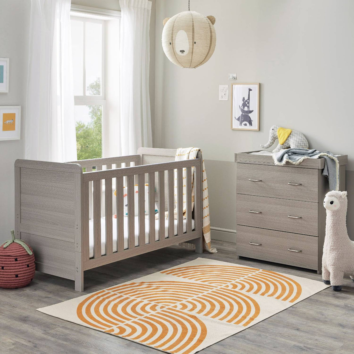 Babymore Caro 2-Piece Nursery Room Set