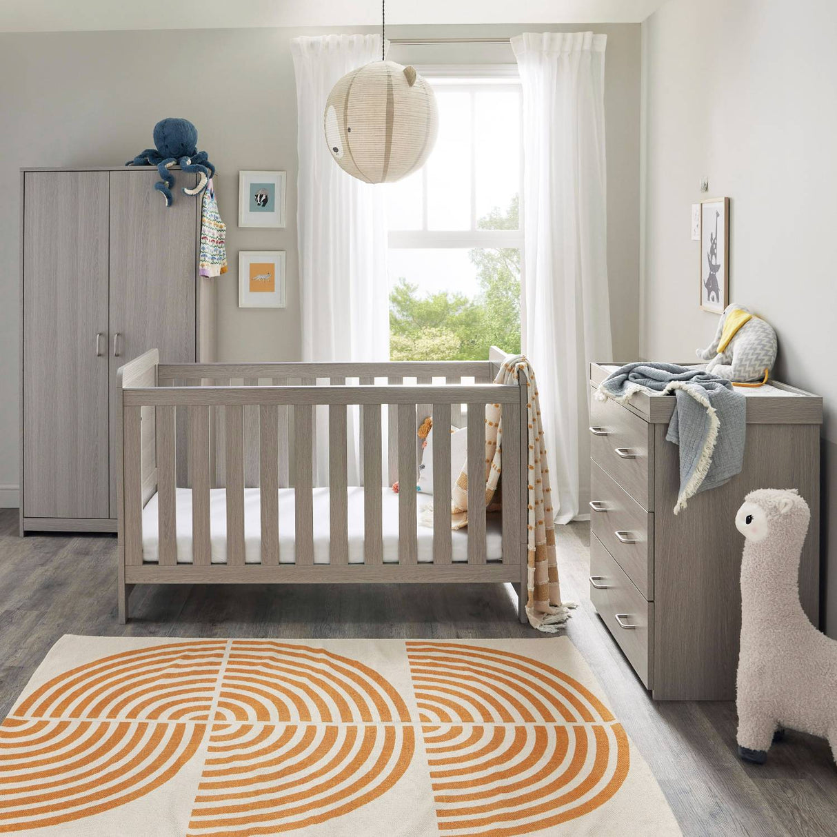Babymore Caro 3-Piece Nursery Room Set