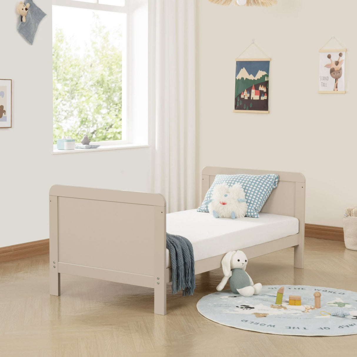 Babymore Caro Urban 2-in-1 Cot Bed (0-5yrs)