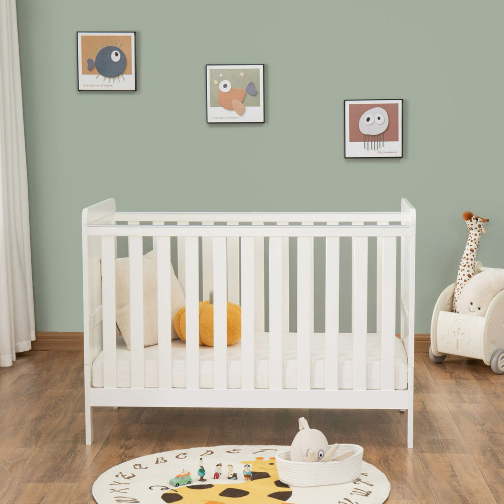 Babymore Caro Urban 2-in-1 Mini Cot Bed (0-4yrs)