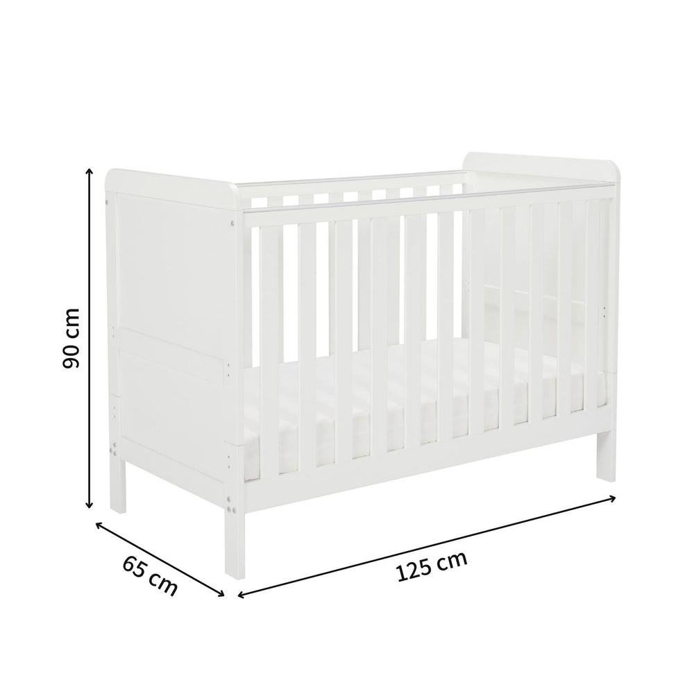 Babymore Caro Urban 2-in-1 Mini Cot Bed (0-4yrs)