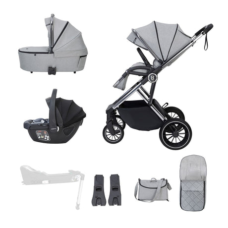 Babymore Chia 3-in-1 Travel System with Coco i-Size Car Seat
