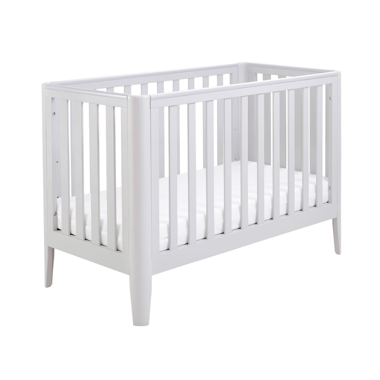Babymore 2-in-1 Iris Cot Bed - Nordic Style - Solid Pine - (0-5yrs)