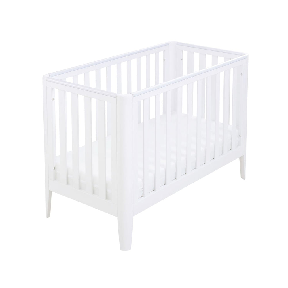 Babymore 2-in-1 Iris Cot Bed - Nordic Style - Solid Pine - (0-5yrs)