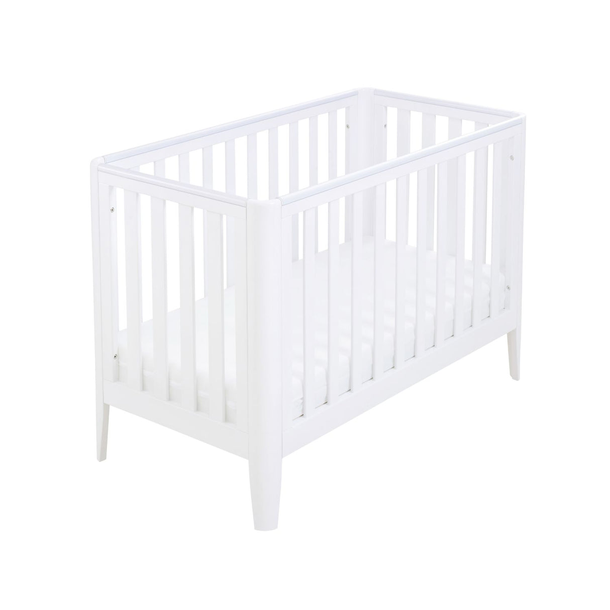 Babymore 2-in-1 Iris Cot Bed - Nordic Style - Solid Pine - (0-5yrs)