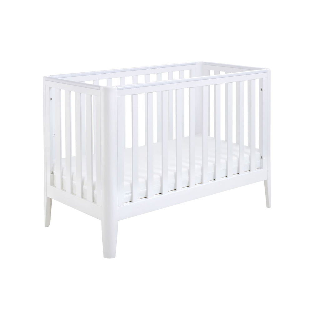 Babymore 2-in-1 Iris Cot Bed - Nordic Style - Solid Pine - (0-5yrs)