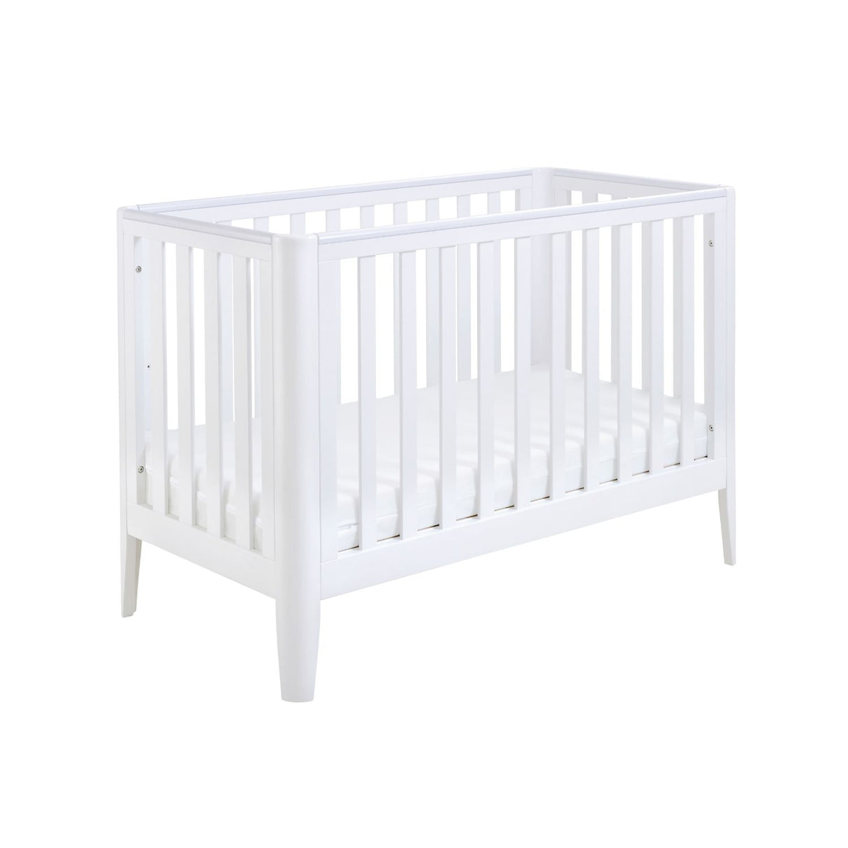 Babymore 2-in-1 Iris Cot Bed - Nordic Style - Solid Pine - (0-5yrs)