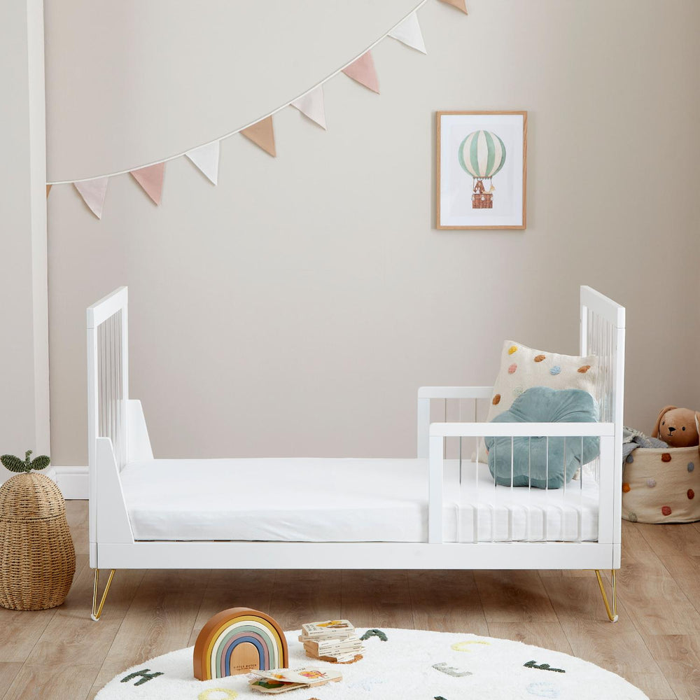 Babymore Kimi XL Acrylic Cot Bed (0-5yrs)