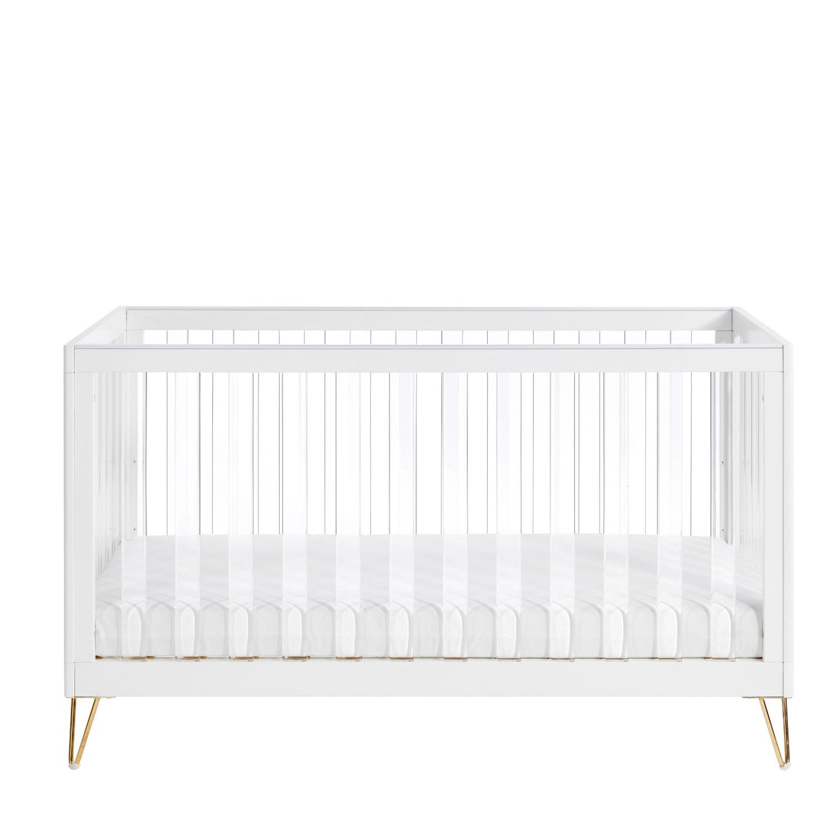 Babymore Kimi XL Acrylic Cot Bed (0-5yrs)