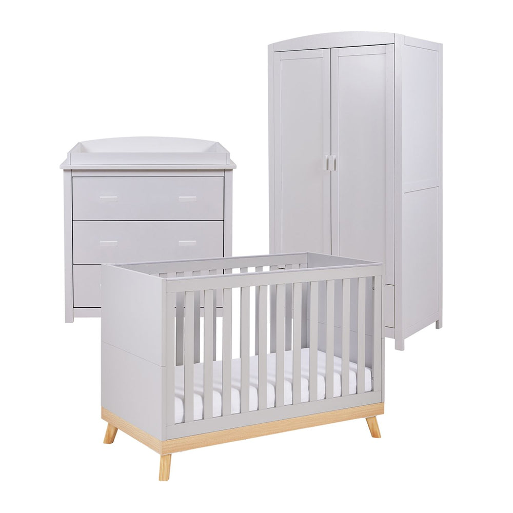 Babymore Mona Mini 3-Piece Universal Nursery Room Set