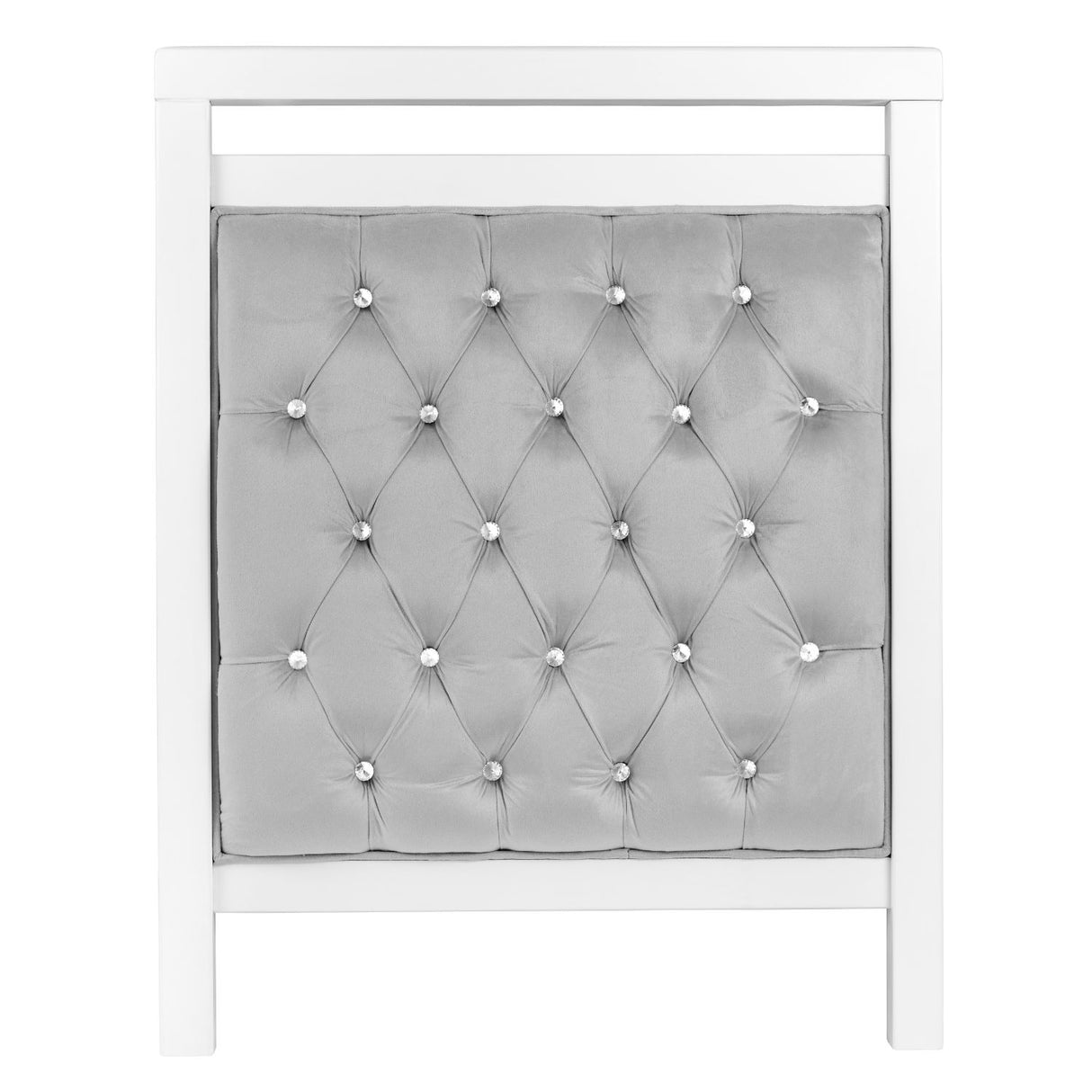 Babymore Luxury Velvet Deluxe Cot Bed - Soft Touch - Cushioned - Water-Resistant - Award Winning (0-5yrs)