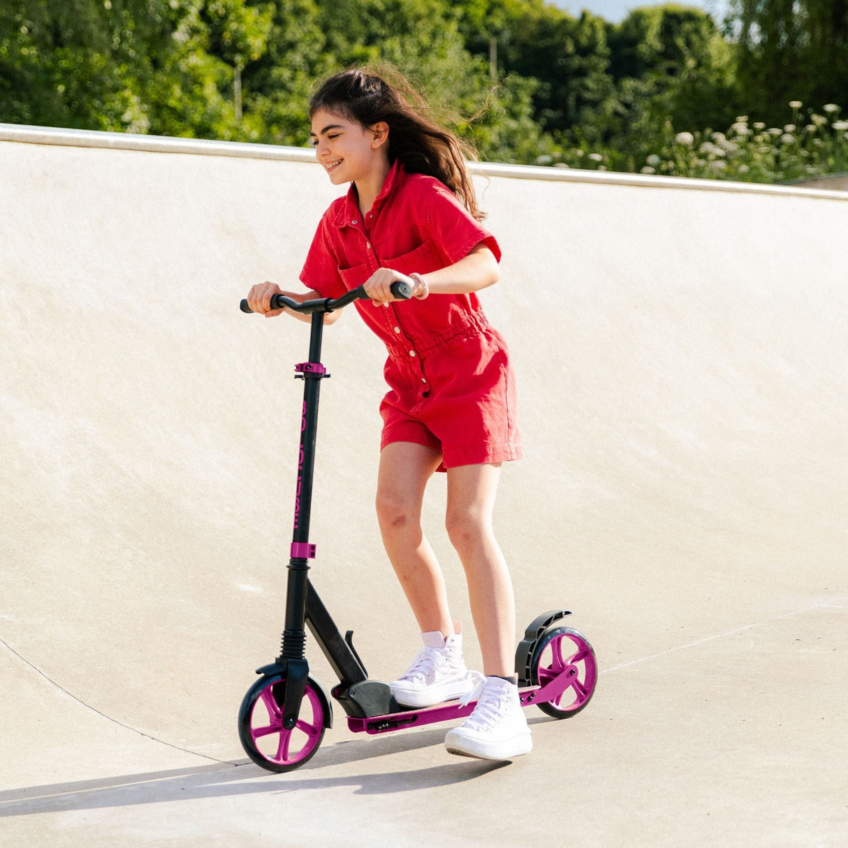 Magenta - Big 2 Wheel Scooter